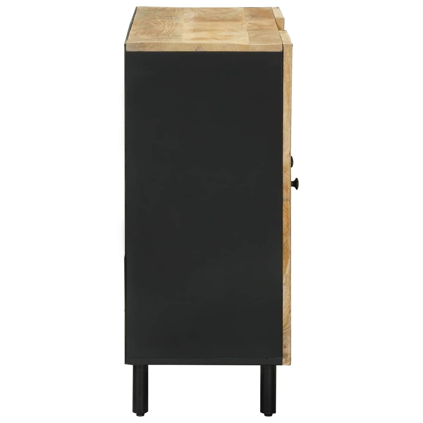 Opslagkasten Naturel 90 x 33 x 75 cm Massief Mango Hout