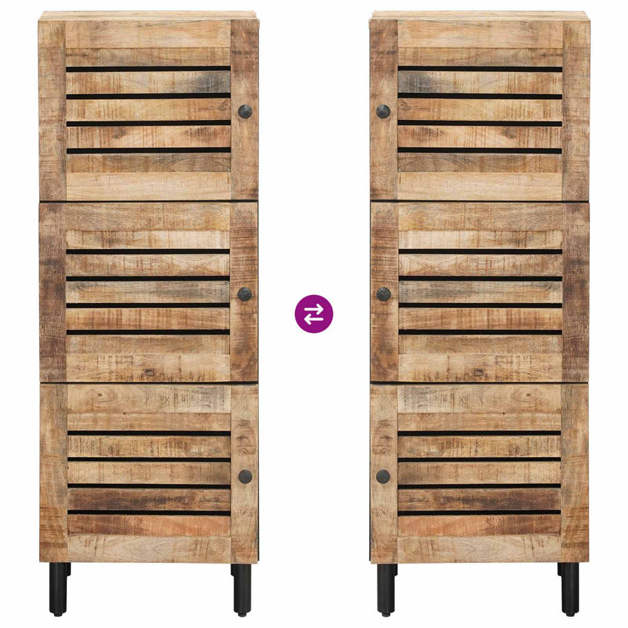 Opslagkasten Naturel 40 x 33 x 110 cm Massief Mango Hout