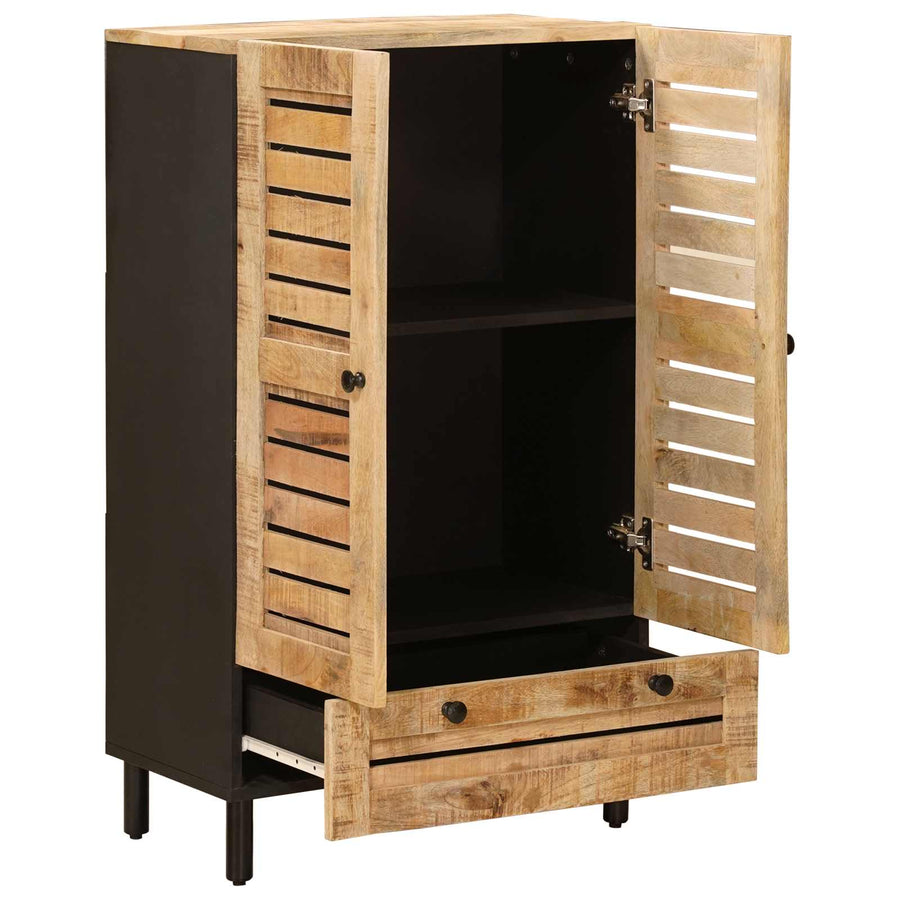 Opslagkasten Naturel 60 x 33 x 100 cm Massief Mango Hout