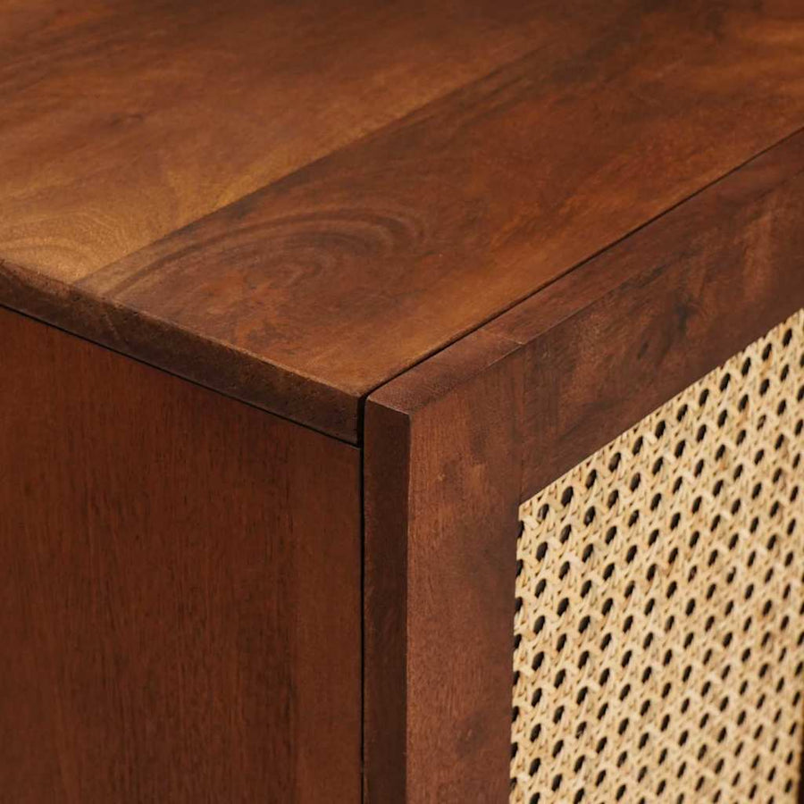 Dressoir Bruin 60 x 33 x 75 cm Massief Mango Hout