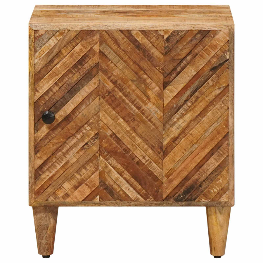Nachtkastje 2 pcs Bruin 40 x 33,5 x 46 cm Massief Mango Hout