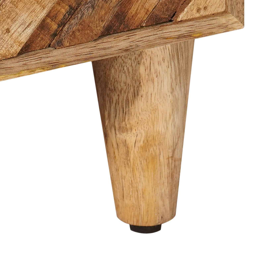 Nachtkastje 2 pcs Bruin 40 x 33,5 x 46 cm Massief Mango Hout