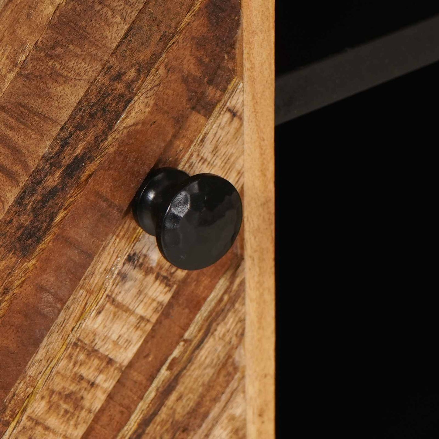 Opslagkasten Bruin 105 x 33,5 x 46 cm Massief Mango Hout