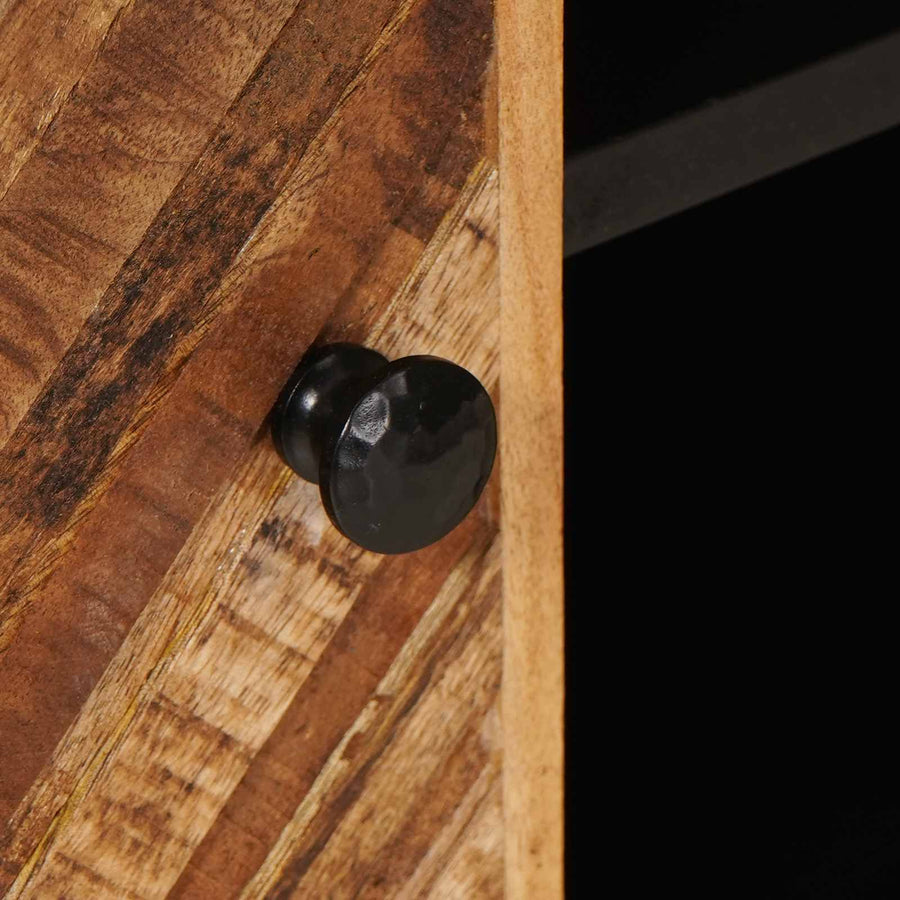 Opslagkasten Bruin 105 x 33,5 x 46 cm Massief Mango Hout