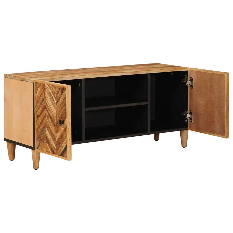Opslagkasten Bruin 105 x 33,5 x 46 cm Massief Mango Hout