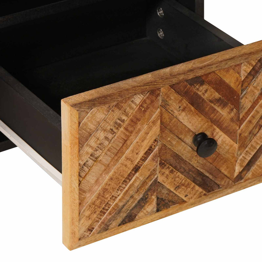 Opslagkasten Bruin 70 x 33,5 x 46 cm Massief Mango Hout