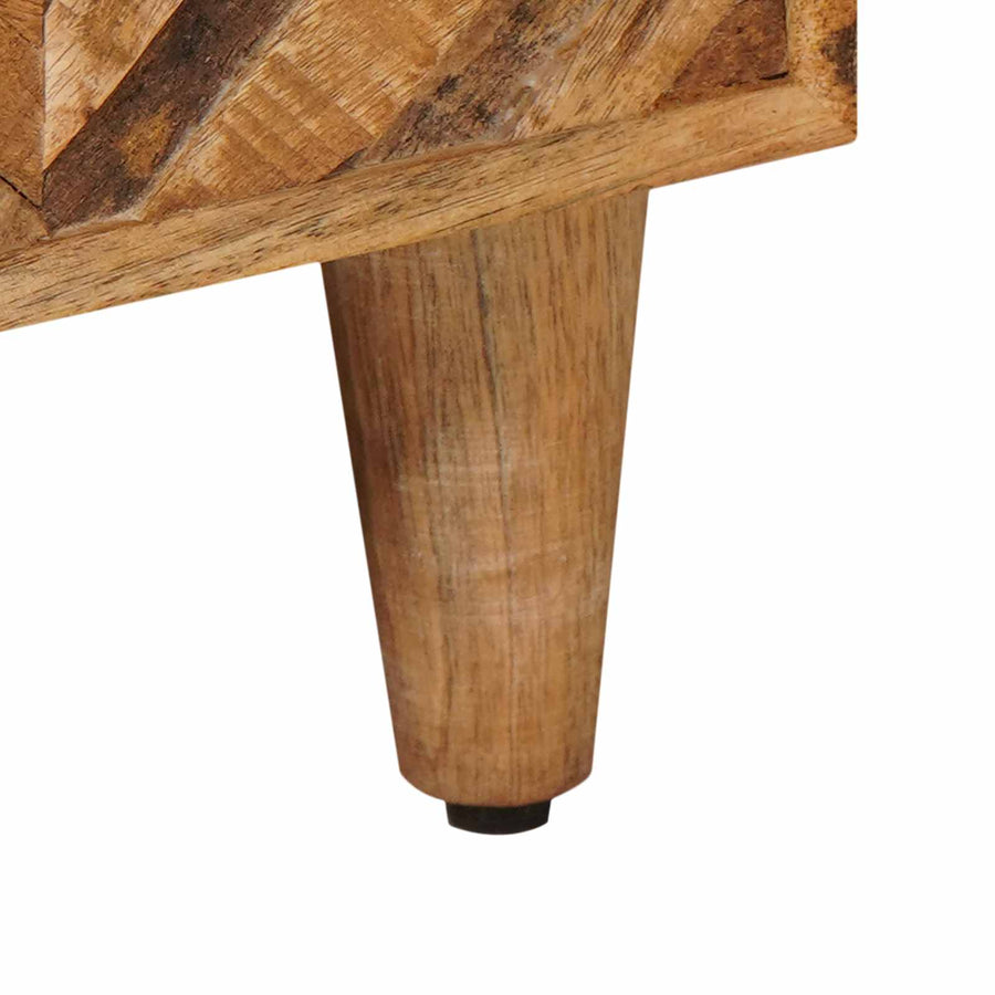 Opslagkasten Bruin 70 x 33,5 x 46 cm Massief Mango Hout