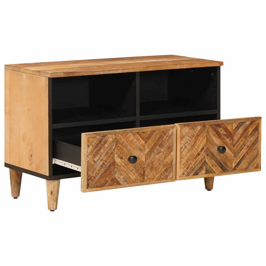 Opslagkasten Bruin 70 x 33,5 x 46 cm Massief Mango Hout
