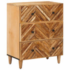 Storage Cabinets Brown 60 x 33.5 x 75 cm Solid Mango Wood