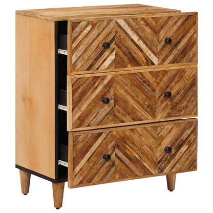 Opslagkasten Bruin 60 x 33,5 x 75 cm Massief Mango Hout
