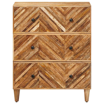 Opslagkasten Bruin 60 x 33,5 x 75 cm Massief Mango Hout