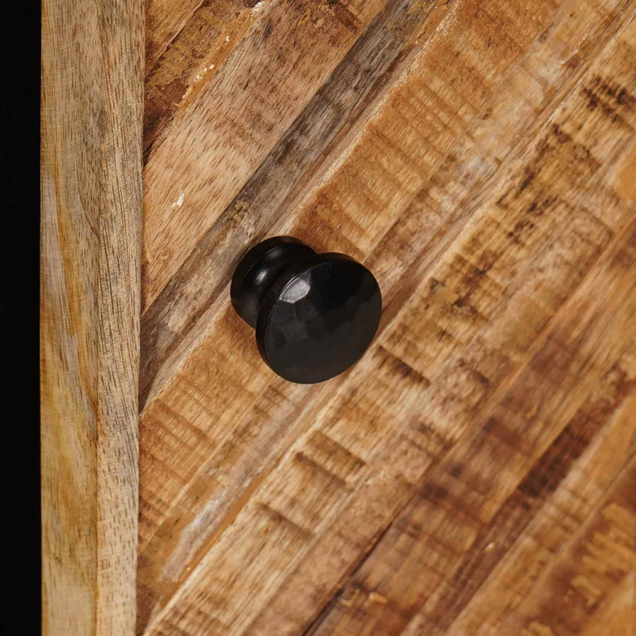 Salontafel Bruin 80 x 50 x 40 cm Massief Mango Hout