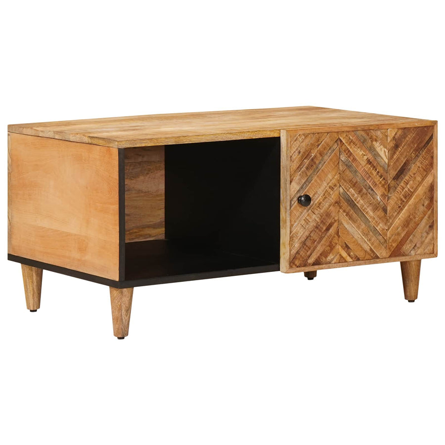 Salontafel Bruin 80 x 50 x 40 cm Massief Mango Hout