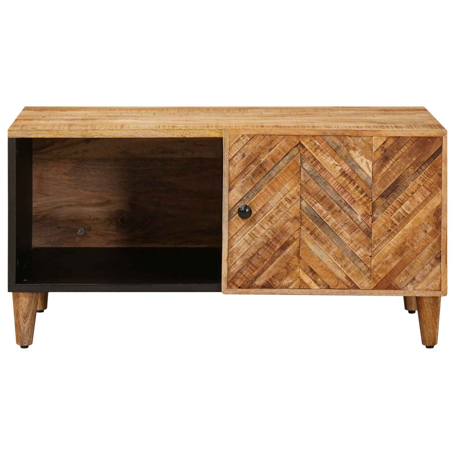 Salontafel Bruin 80 x 50 x 40 cm Massief Mango Hout