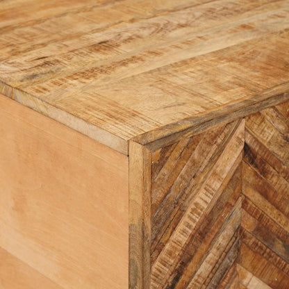 Salontafel Bruin 80 x 50 x 40 cm Massief Mango Hout