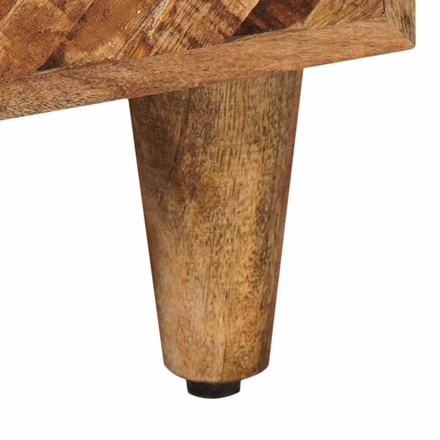 Salontafel Bruin 80 x 50 x 40 cm Massief Mango Hout