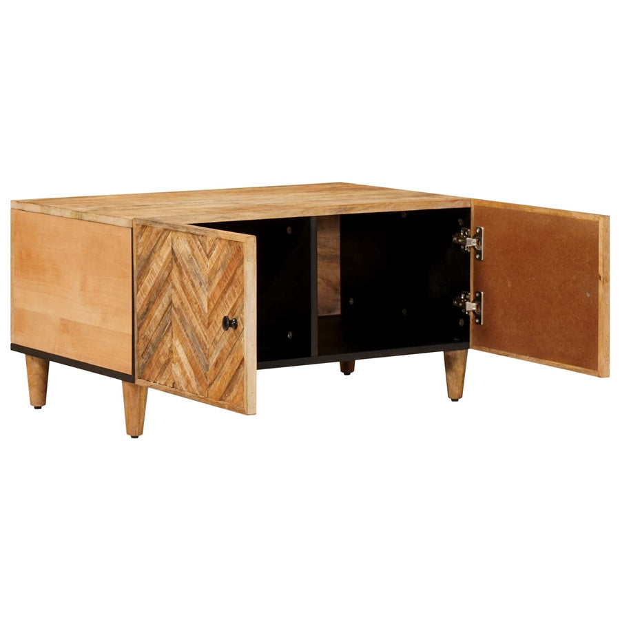 Salontafel Bruin 80 x 50 x 40 cm Massief Mango Hout