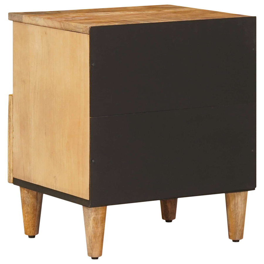 Nachtkastje met lade Bruin 50 x 33 x 60 cm Massief Mango Hout