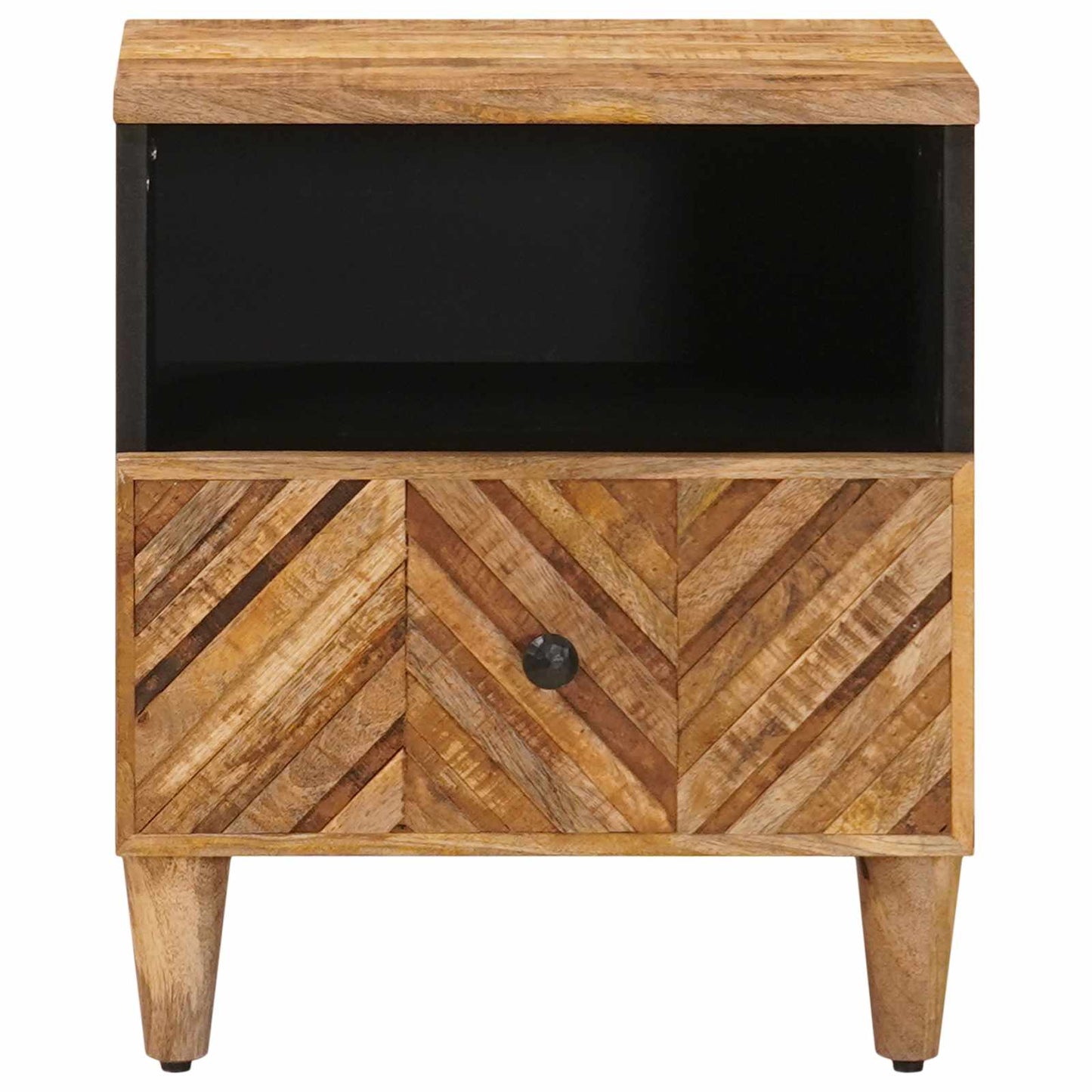Nachtkastje 2 pcs Bruin 50 x 33 x 60 cm Massief Mango Hout