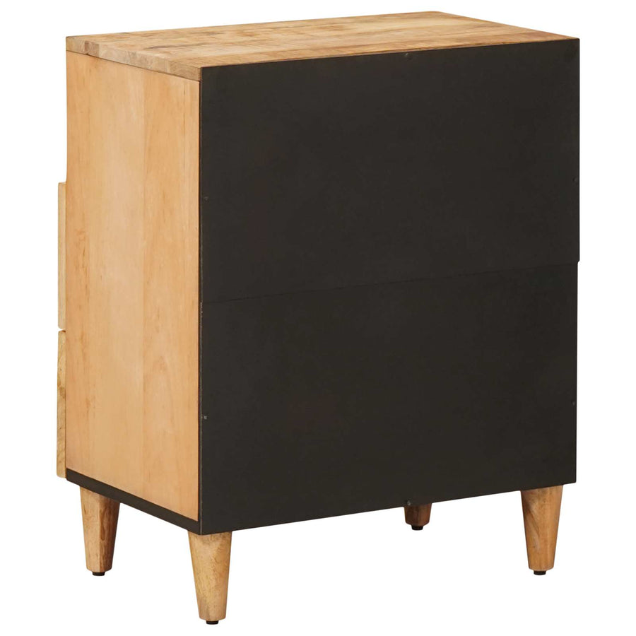Nachtkastje met lade Bruin 50 x 33 x 60 cm Massief Mango Hout