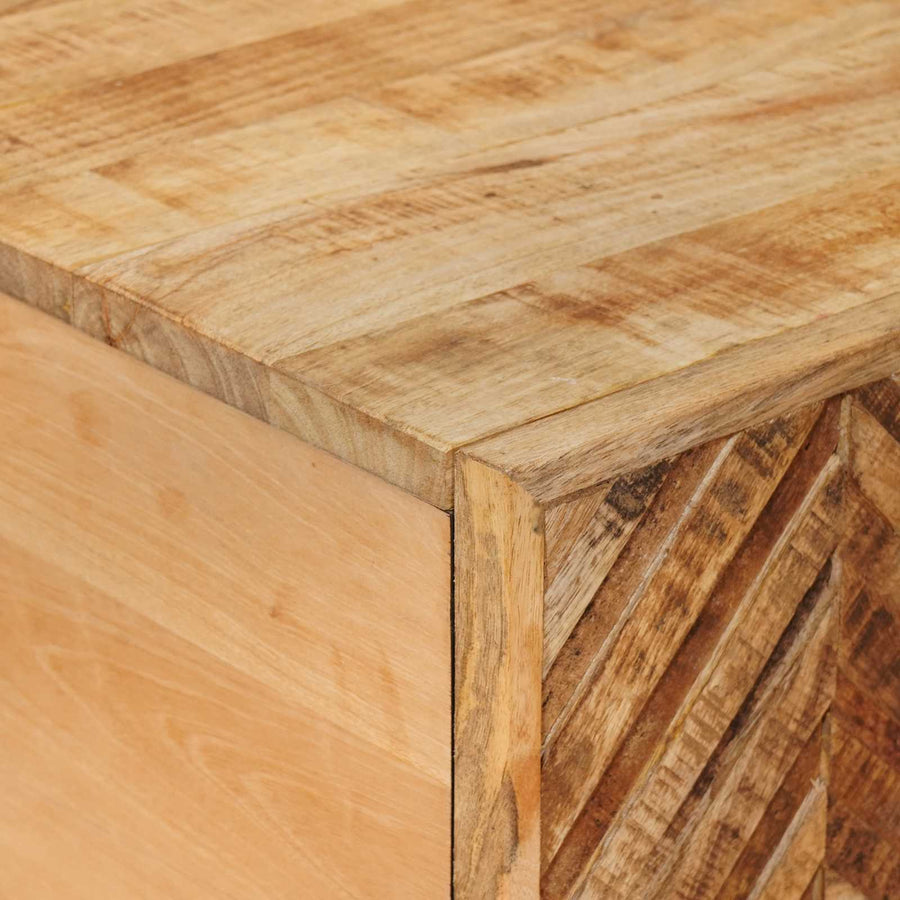 Salontafel Bruin 100 x 54 x 40 cm Massief Mango Hout