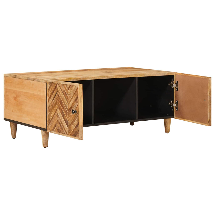 Salontafel Bruin 100 x 54 x 40 cm Massief Mango Hout