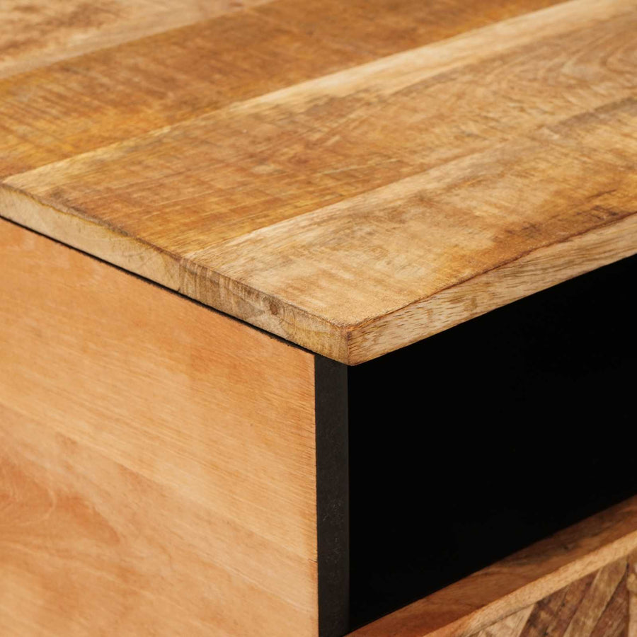 Salontafel met lade Bruin 80 x 54 x 40 cm Massief Mango Hout