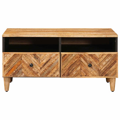 Salontafel met lade Bruin 80 x 54 x 40 cm Massief Mango Hout