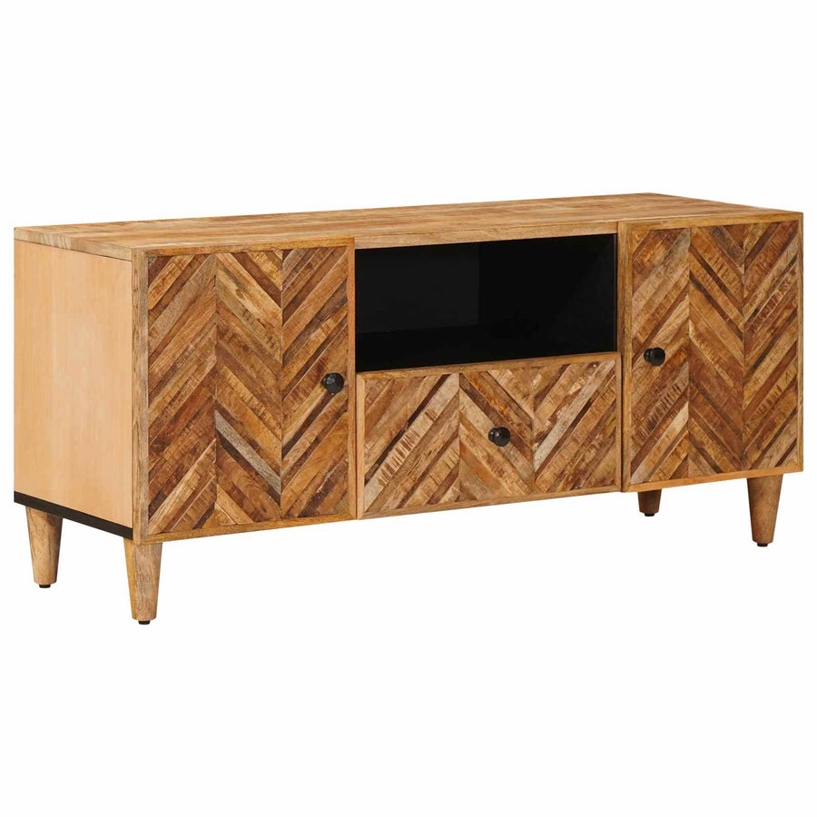 Opslagkasten Bruin 105 x 33,5 x 46 cm Massief Mango Hout