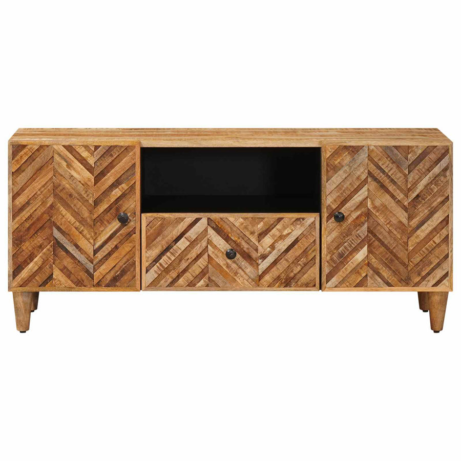 Opslagkasten Bruin 105 x 33,5 x 46 cm Massief Mango Hout