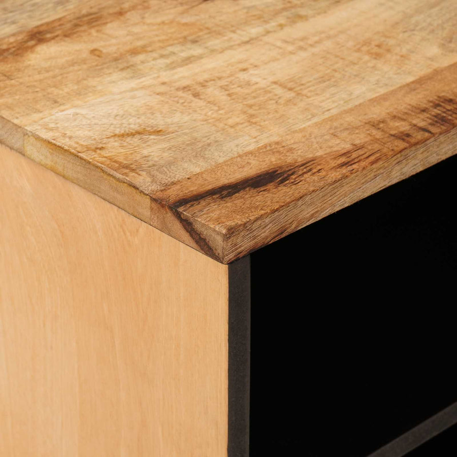 Opslagkasten Bruin 80 x 31,5 x 46 cm Massief Mango Hout