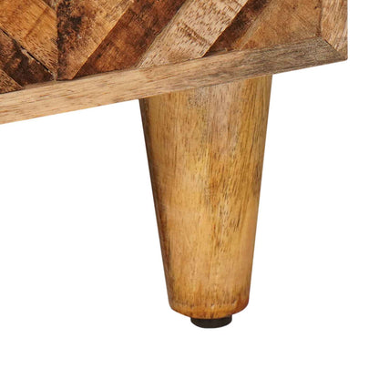 Opslagkasten Bruin 80 x 31,5 x 46 cm Massief Mango Hout