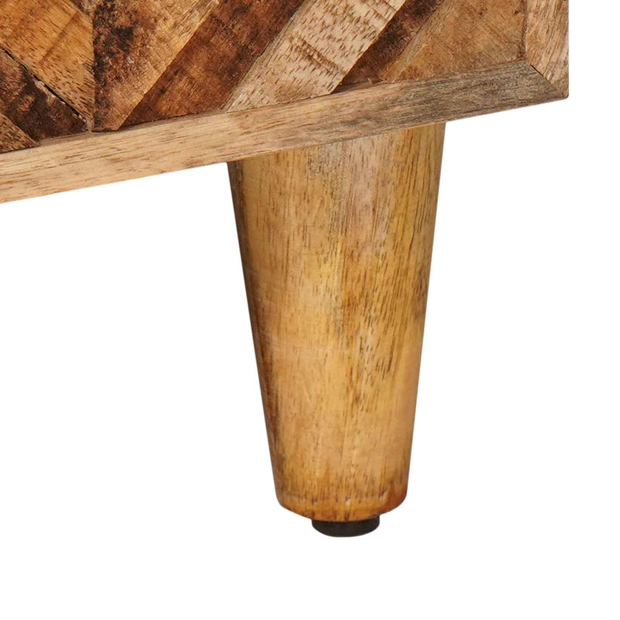 Opslagkasten Bruin 80 x 31,5 x 46 cm Massief Mango Hout