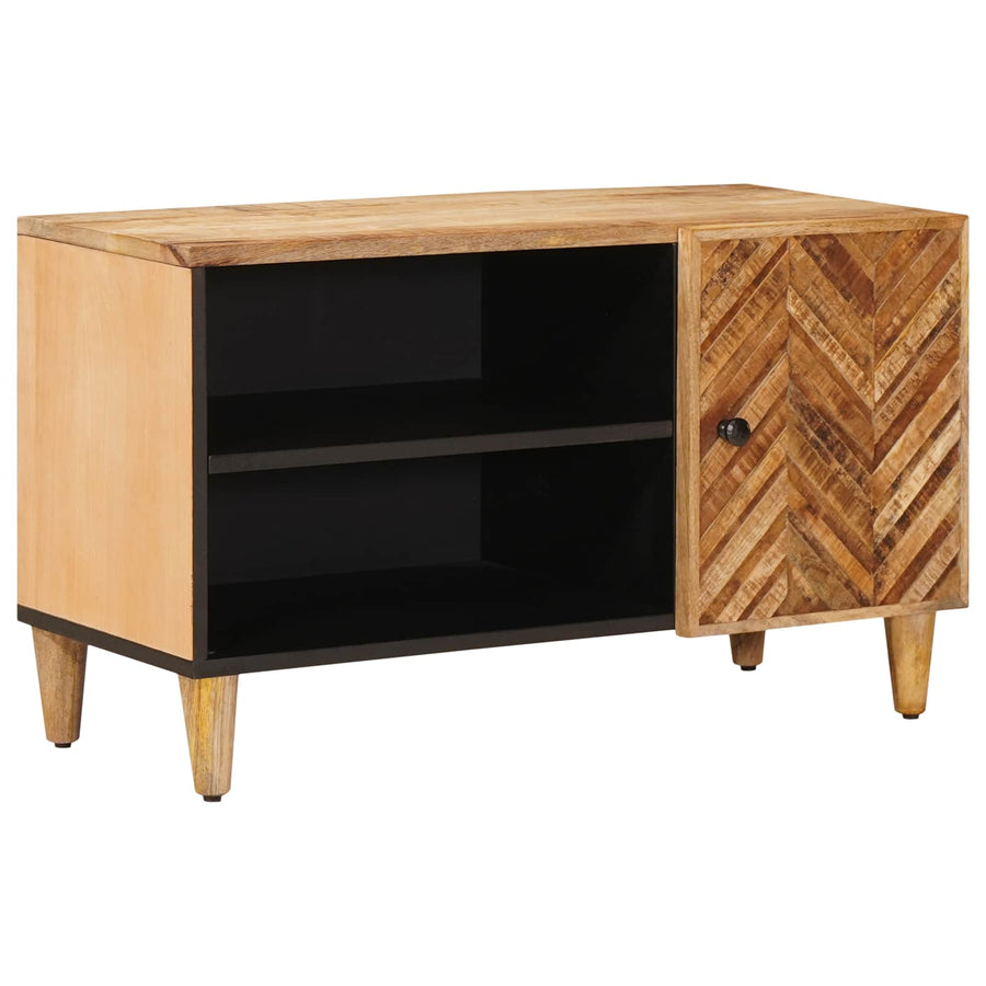 Opslagkasten Bruin 80 x 31,5 x 46 cm Massief Mango Hout