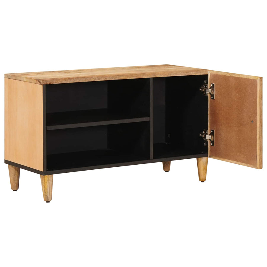 Opslagkasten Bruin 80 x 31,5 x 46 cm Massief Mango Hout
