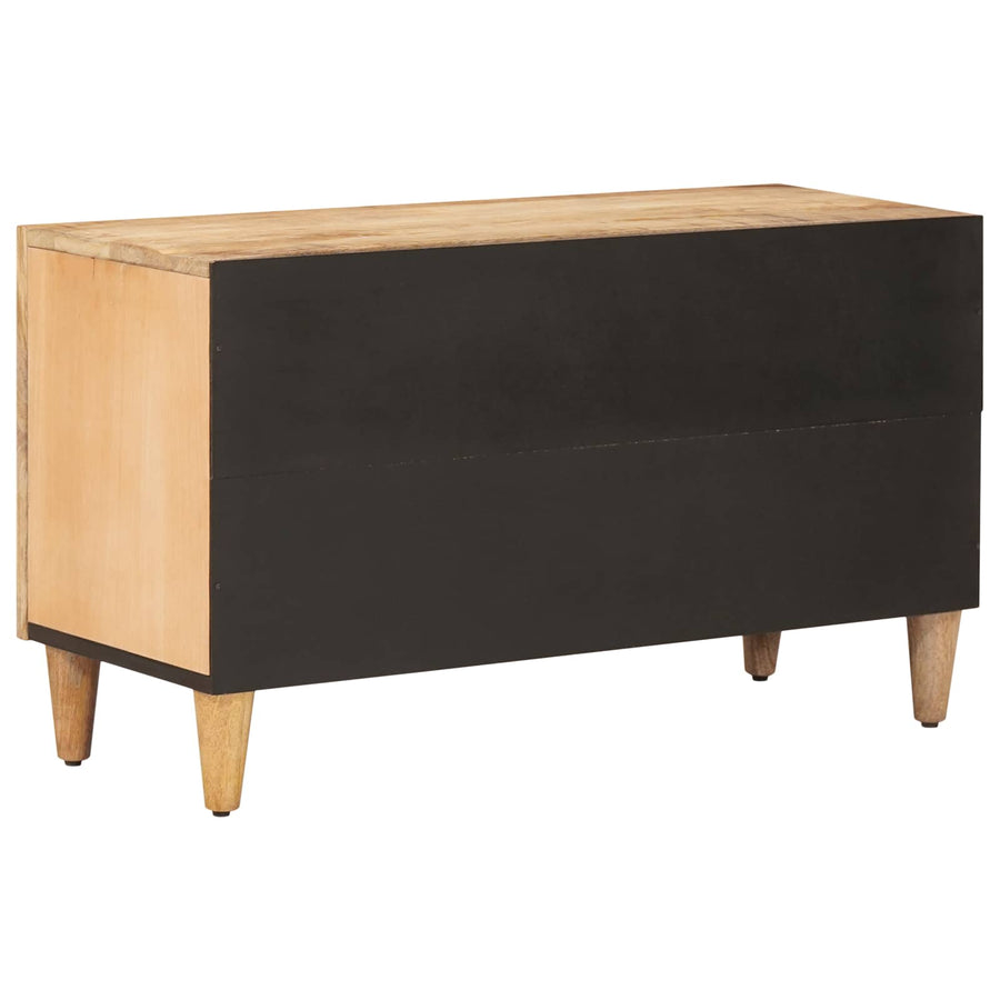 Opslagkasten Bruin 80 x 31,5 x 46 cm Massief Mango Hout
