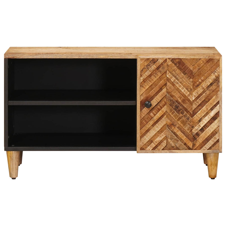 Opslagkasten Bruin 80 x 31,5 x 46 cm Massief Mango Hout