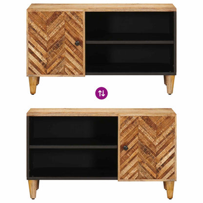 Opslagkasten Bruin 80 x 31,5 x 46 cm Massief Mango Hout