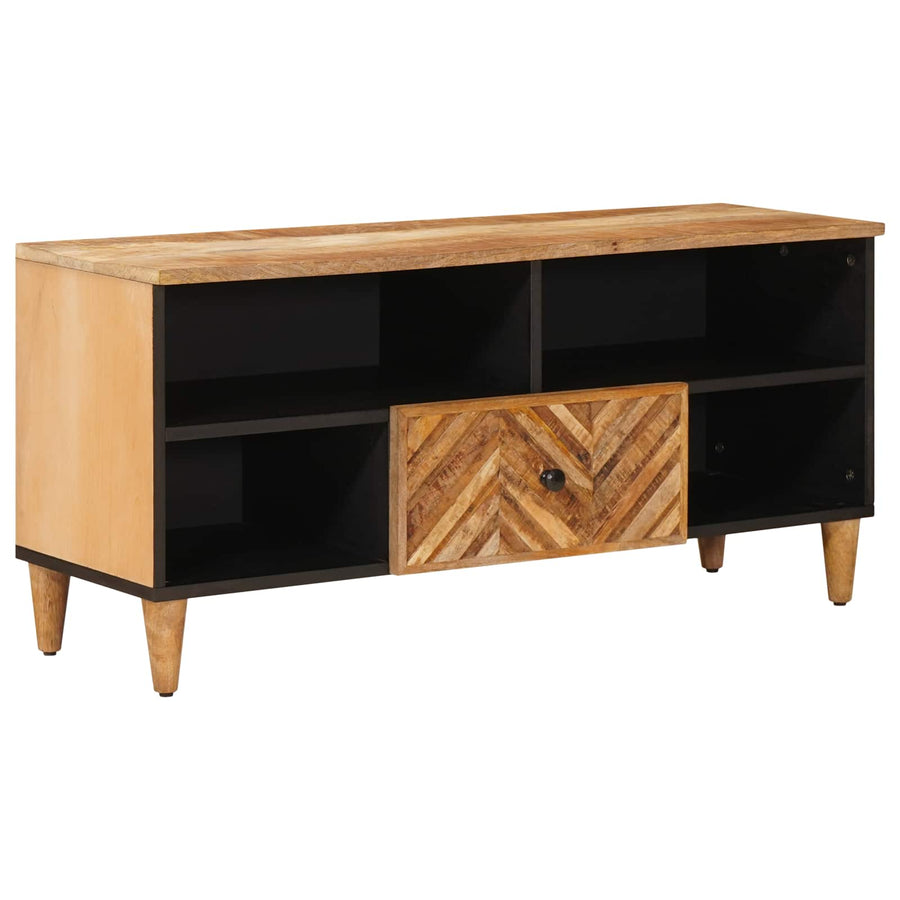 Opslagkasten Bruin 100 x 33,5 x 46 cm Massief Mango Hout
