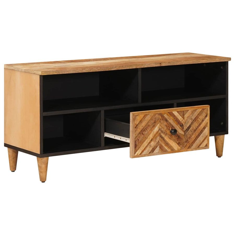Opslagkasten Bruin 100 x 33,5 x 46 cm Massief Mango Hout