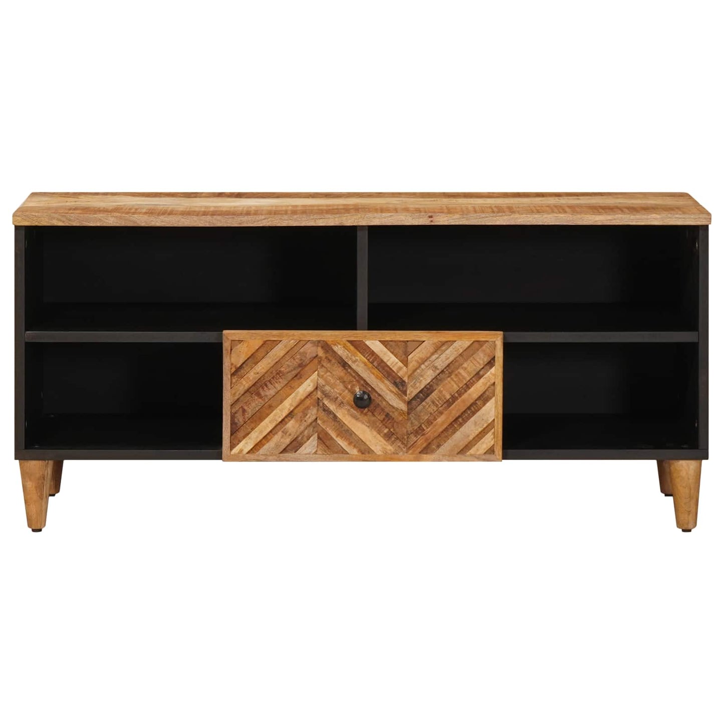 Opslagkasten Bruin 100 x 33,5 x 46 cm Massief Mango Hout