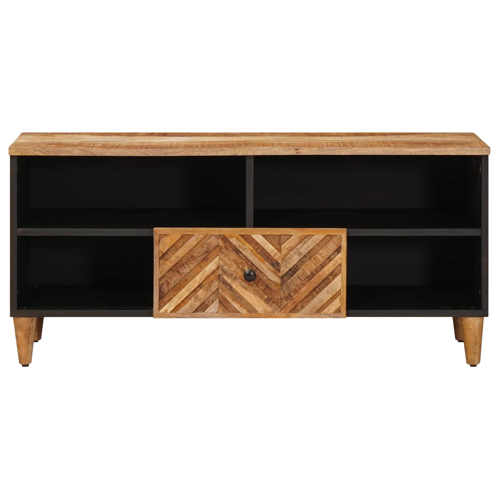 Opslagkasten Bruin 100 x 33,5 x 46 cm Massief Mango Hout