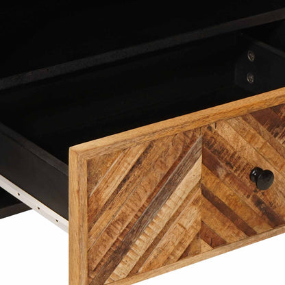 Opslagkasten Bruin 80 x 33,5 x 46 cm Massief Mango Hout