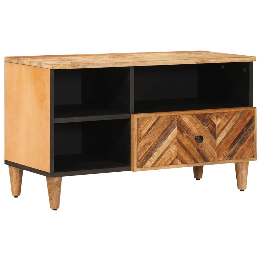Opslagkasten Bruin 80 x 33,5 x 46 cm Massief Mango Hout