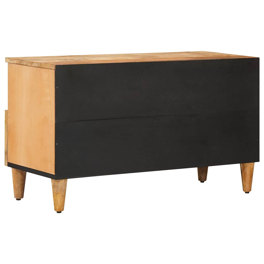 Opslagkasten Bruin 80 x 33,5 x 46 cm Massief Mango Hout