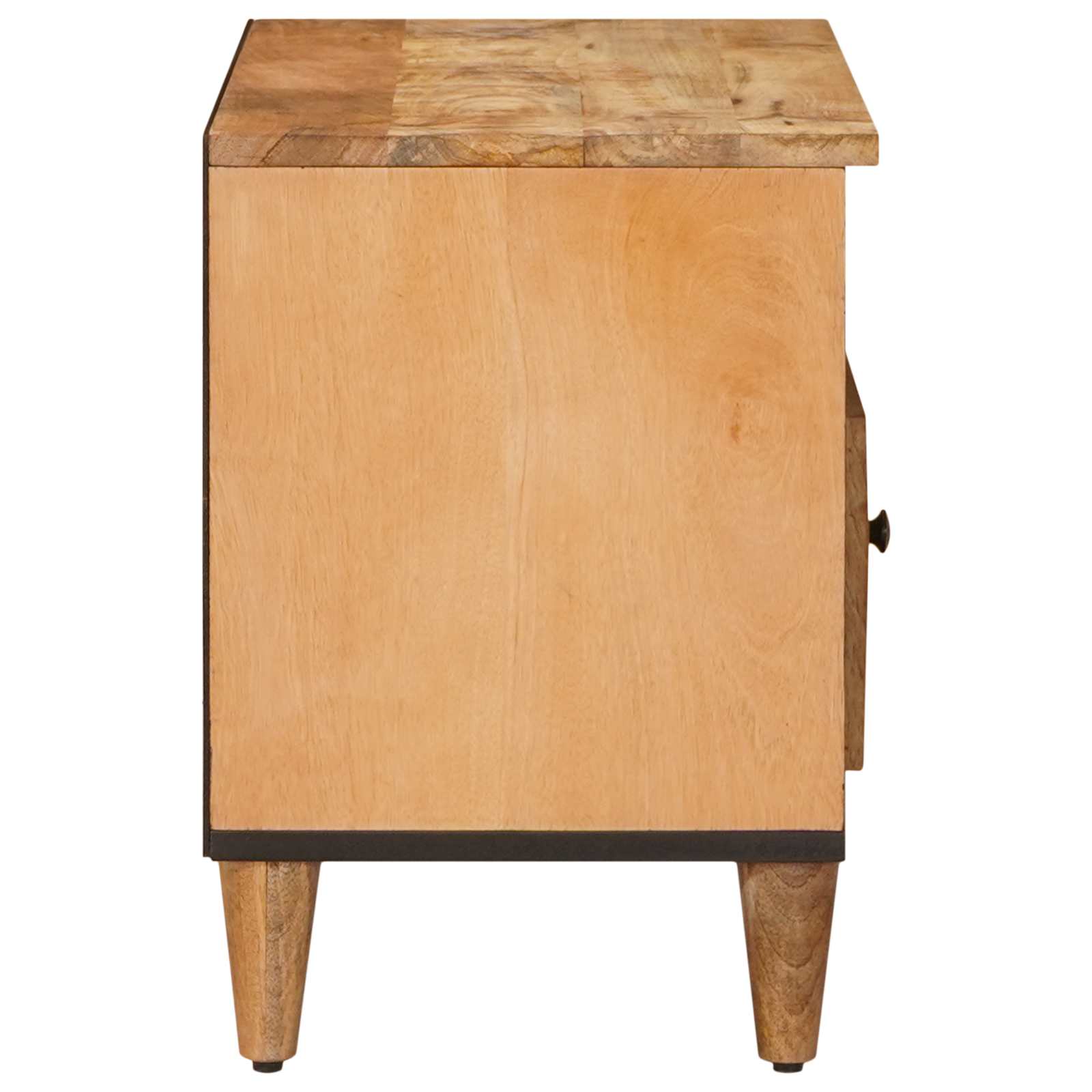 Opslagkasten Bruin 80 x 33,5 x 46 cm Massief Mango Hout