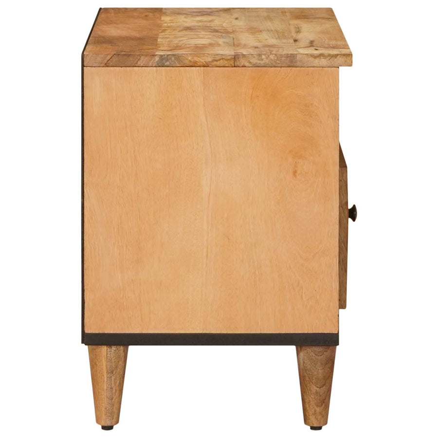 Opslagkasten Bruin 80 x 33,5 x 46 cm Massief Mango Hout