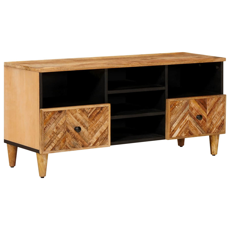 Opslagkasten Bruin 100 x 33,5 x 46 cm Massief Mango Hout