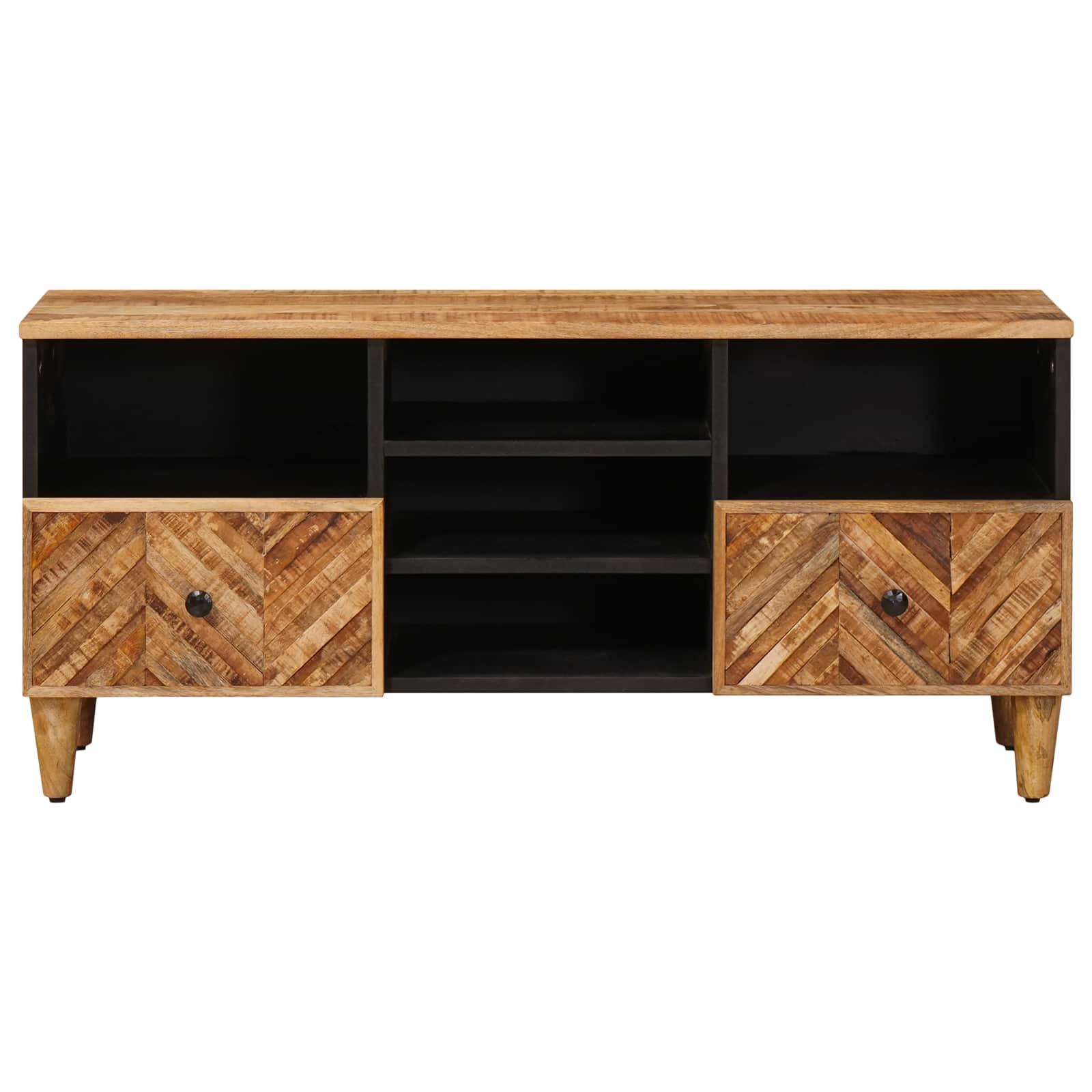 Opslagkasten Bruin 100 x 33,5 x 46 cm Massief Mango Hout