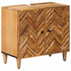 Bathroom Cabinet Brown 62 x 33 x 58 cm Solid Mango Wood